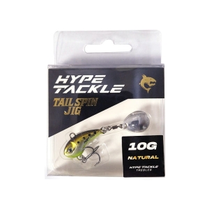 Hype Tackle Rotating Tail Tail Spin Jig Natural 10g 1pcs