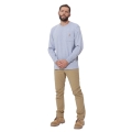 Koszulka Carhartt Dearborn Loose LS Heather Grey M3.jpg
