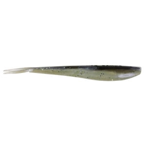 Cauciuc Berkley PWRBT Minnow 4in 10cm Black Shad 10szt