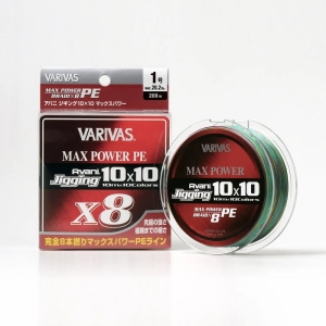 Plecionka Varivas Avani Jigging10x10 Max Power PE X8 1,2PE 200m