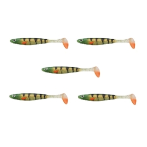 Gumy Hurtem Zestaw Berkley Sick Smash 17cm Transparent Perch 5szt