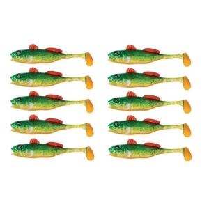 Rubber Hurt Set Berkley Pulse Realistic Goby 7cm Firetiger 10 buc