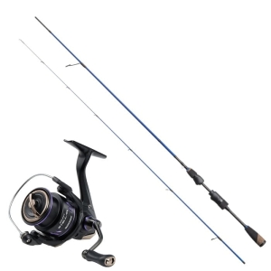 Hype Tackle H2 set UL 1.85m Până la 4.5g 2cz + Reel Select Stellar 1500S