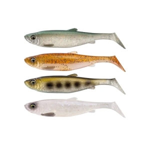 Gumy Savage gear 3D Herring Shad 11cm Clear Water Mix
