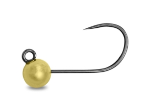 Delphin cap jigsaw tungsten aur 4mm 0,6g #6 5 buc.
