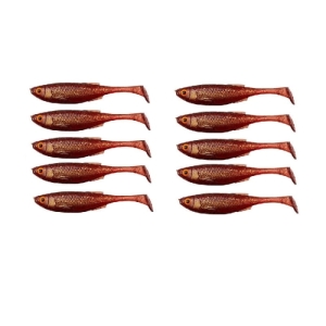 Rubber Hurt ZESTA 10 piese Savage Gear Craft Shaft 8.8cm 4.6g Ulei de motor