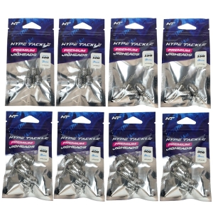 Hype Tackle Jig cu șurub cap greu set 10/15/20/30G 24pcs