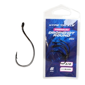 Haki Hype Tackle Premium Drop Round S61 BC #1/0 5szt