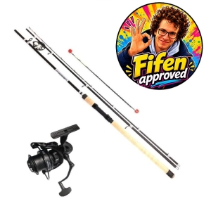 Zestaw Fifena Feeder Kraken Black Pearl Method Feeder 3+3 3,60m 80g + Kraken Black Pearl Feeder 4500 V2
