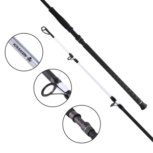 Lansetă Kraken CATFISH Glo 300cm până la 450g, 2 tronsoane