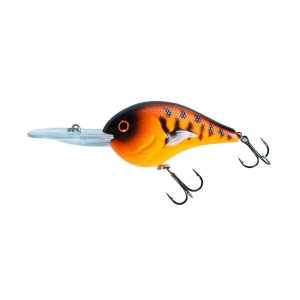 Vobler Kraken Deep Seeker Orange Tiger 7,5cm, 24g, adâncime de scufundare 7m, Floating