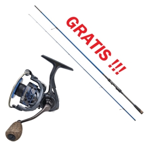 Set Promoțional: Mulinetă Hype Tackle H2 3000 + Lansetă Hype Tackle H2 Target Jig XF CADOU!