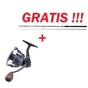 Mulinetă Hype Tackle H2 3000 + CADOU Lansetă SG MPP2 274cm 10-30g 2 tronsoane Pleciona X Anniversary
