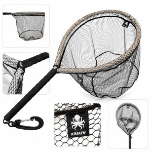 Minciog de Pescuit Kraken Black Pearl 55×45/30cm