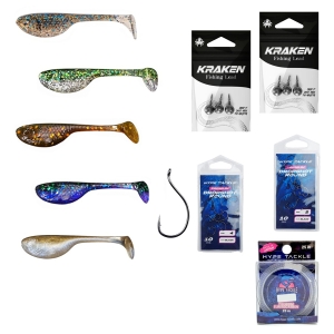 Set Mare Drop Shot Hype Tackle Budda Lure 5 cm – 77 piese