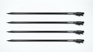 Set de 4 suporturi pentru lansetă KRAKEN Black Pearl Bankstick 75-125cm