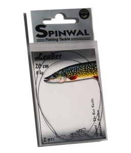 Spinwal leader 20cm 9kg 2buc.
