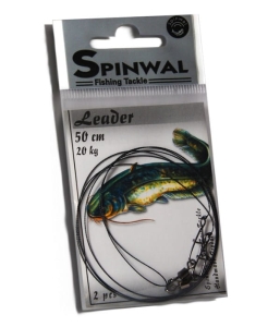 Catfish leader Spinwal 50cm 20kg 2buc.