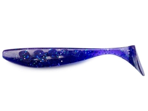 FishUP Wizzle Shad 5.5cm #060 Dark Violet Peacock Silver 10buc