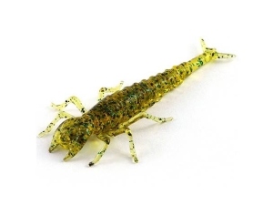 FishUP Diving Bug 5cm #036 Caramel Green Black 8pcs
