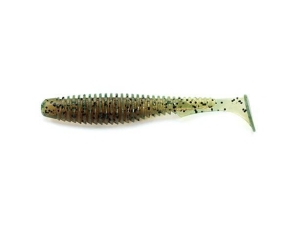 FishUP U-Shad 6,2cm #017 Motor Oil Pepper 9buc
