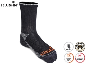 NORFIN SOCKS T3A NORDIC MERINO NORDIC MERINO LIGHT ROZ. XL