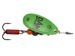 DAM EFFZETT FLUO SPINNER 20g #6 GREEN