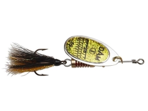 DAM EFFZETT STANDARD DRESSED SPINNER 6g #3 REFLEX GOLD