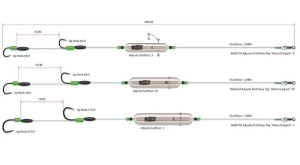 MADCAT ADJUSTA PROFI RIVER RIG "WORM & SQUID" MADCAT S