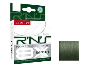 DRAGON R'N'S 8X SPINN 8X SPINN împletitură 0,25mm 150m VERDE