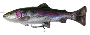 Savage Gear 4D Line Thru Pulsetail Trout 16cm 51g SS Rainbow Trout 16cm 51g SS Rainbow Trout