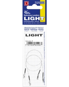 Dragon 1x7 Surfstrand leader 5kg LIGHT 25cm