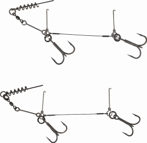 Savage Gear 1x7 TI Corkscrew Stinger 2x#1/0 23kg 1buc