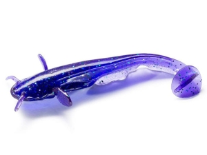 FishUP Catfish 2" #060 Dark Viol/Peacock&Sil 10buc