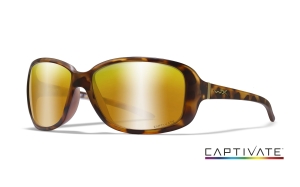 Wiley X AFFINITY Captivate Polarized Bronze Mirror Matte Demi Frame Wiley X AFFINITY Captivate Polarized Bronze Mirror Matte Demi Frame