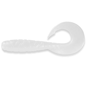 FishUP Mighty Grub 3,5" #081 Pearl 7 buc.