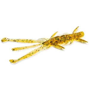 FishUP Shrimp 3" #036 Caramel/Green&Black 9 buc.