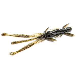 FishUP Shrimp 3" #043 Pepene verde maro/negru 9buc