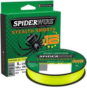Stealth Smooth 12 150m 150m 0.05mm 5.4kg Hi-Vis Yellow
