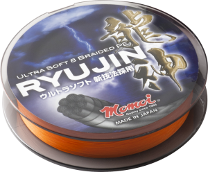 MOMOI Ryujin linie împletită MOMOI Ryujin 0.16mm/12kg 300m portocaliu