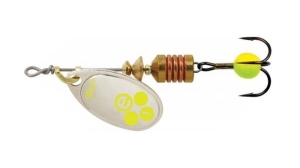 Mepps AGLIA -e chartreuse/argintiu 2/4.5g