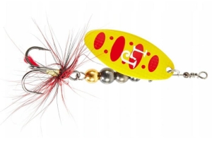 LUCKY JOHN SHELT BLADE SHELT BLADE spinner #4 15g 010