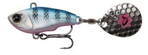 Savage Gear FAT TAIL SPIN 5.5cm 9g BLUE SILVER PINK BLUE SILVER PINK