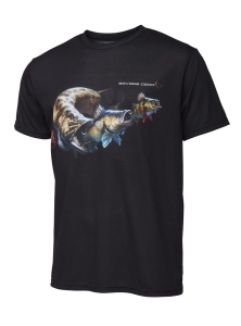 Savage Gear Cannibal Tee XXL negru