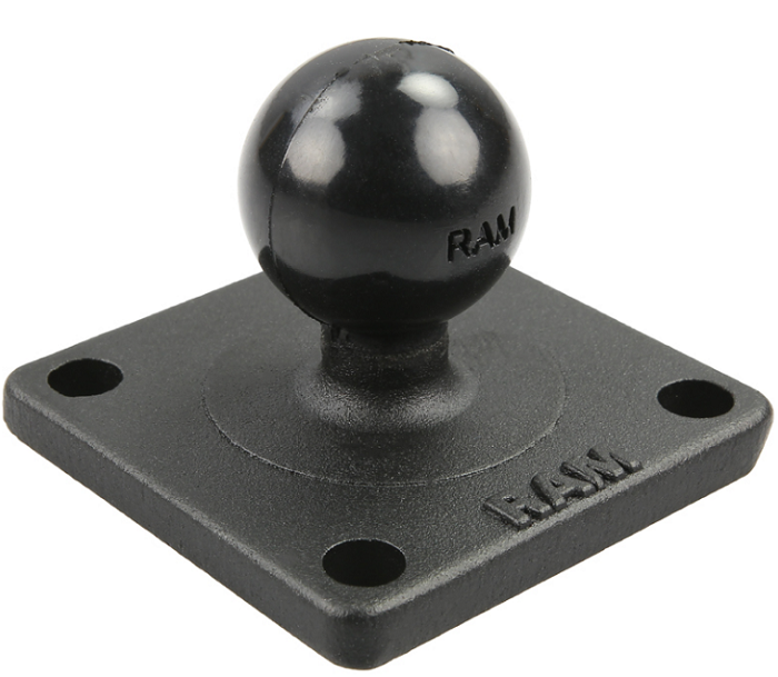 RAM Ball Base with 1.5" x 1.5" 4-Hole Pattern