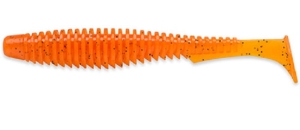 FishUP U-Shad 3,5" #049 - Dovleac portocaliu/negru