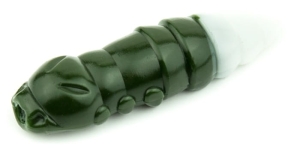 FishUP Pupa 1,2" #140 - Măslin închis/alb