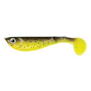 Pulse Shad 8cm Brown Chartreause 8cm Brown Chartreause 4buc.