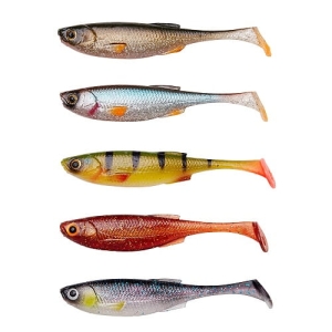 Savage Gear Craft Shad (B)10cm Clear Water Mix 5psc