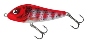 Salmo Rattlin Slider 11cm 47g Holo Red Head Stripe